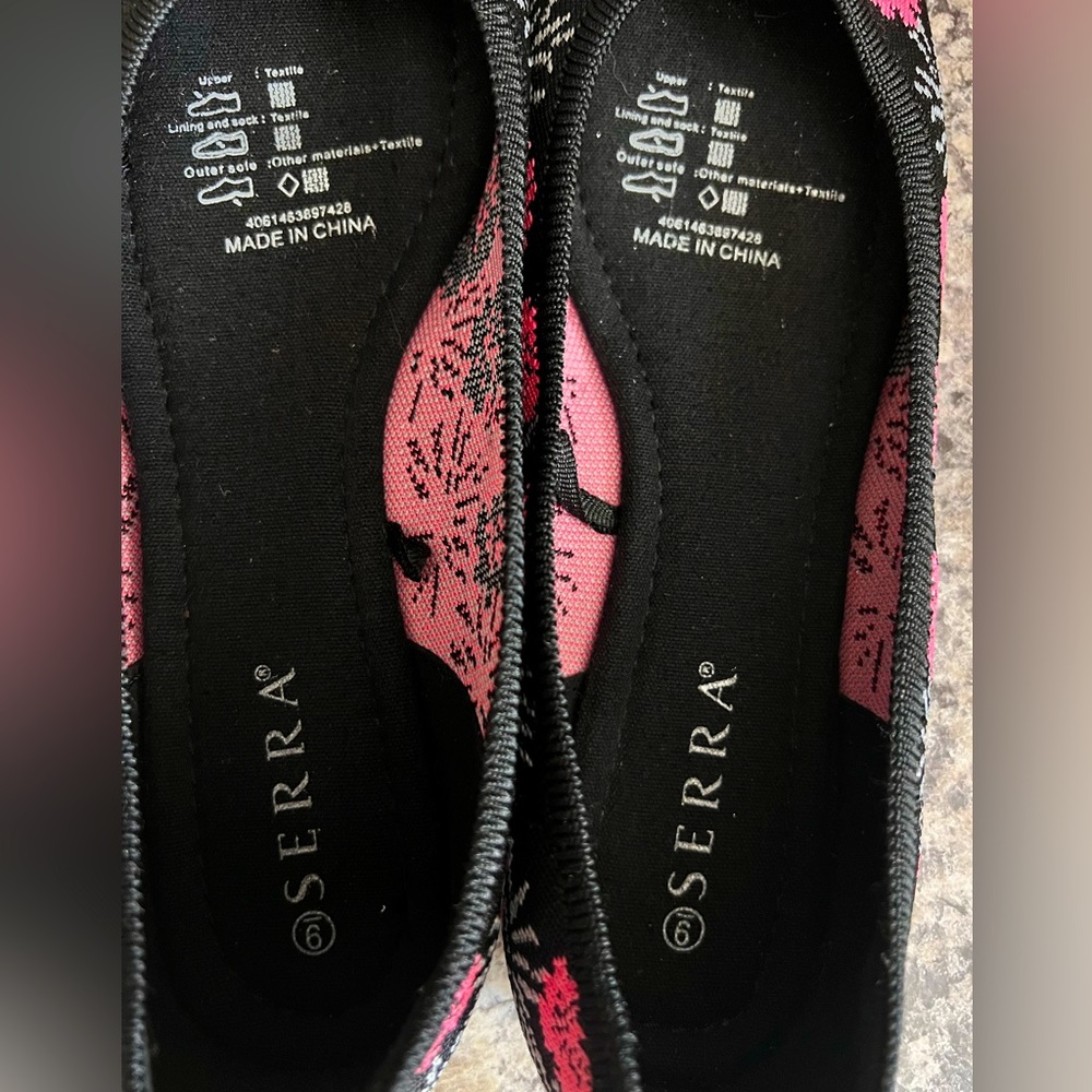 Serra Floral Slip-on Flats size 9 - Picture 4 of 8